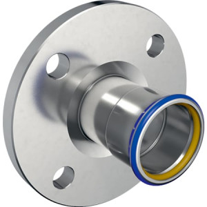 34211 Фланец Geberit Mapress из нержавеющей стали, PN 10/16, с прессовым соединением (газ) Geberit