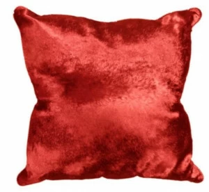 Jover+Valls Однотонная квадратная подушка из кожи