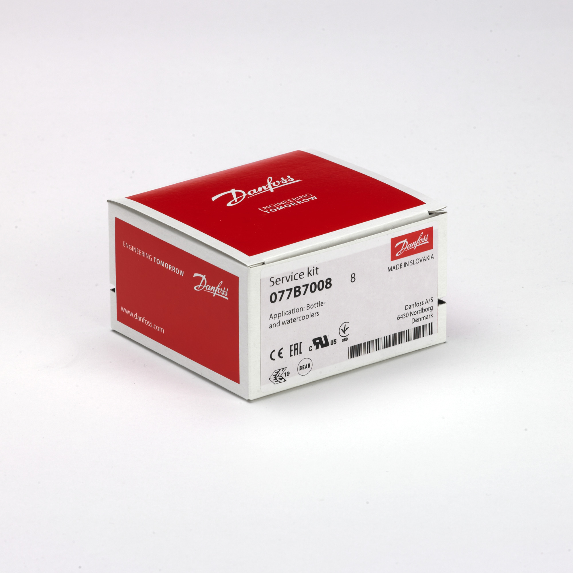 Danfoss Сервисные термостаты бытового и торгового применения 077B SERVICE THERMOSTAT NO. 5 077B7005  - Вид №1