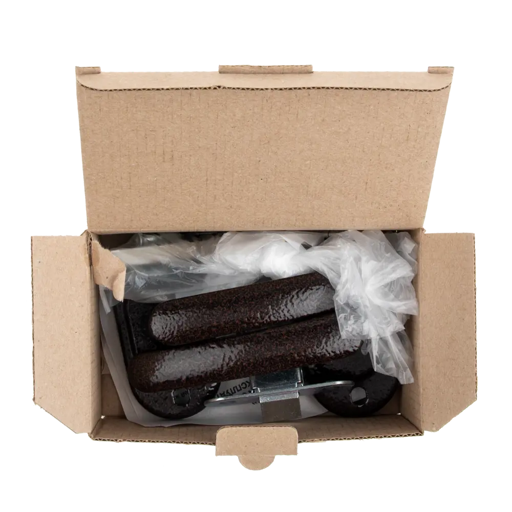 ЗЕНИТ Дверная ручка входная медная на планке ЗЩ2.04 85281887 STLM-0903099 - Вид №3