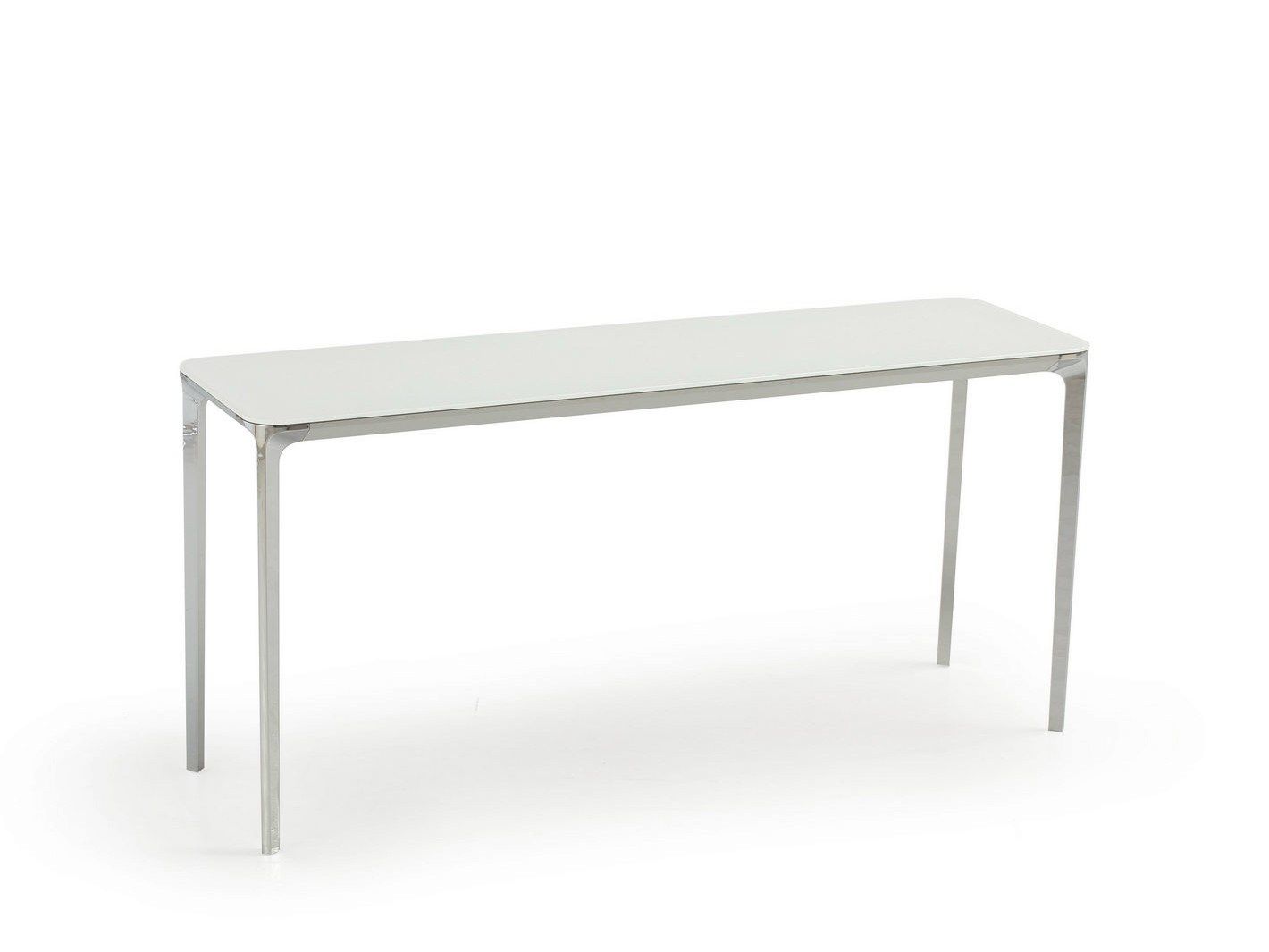 Стеклянная прямоугольная консоль Sovet Italia тонкий ARCH-00107222 - Вид №7