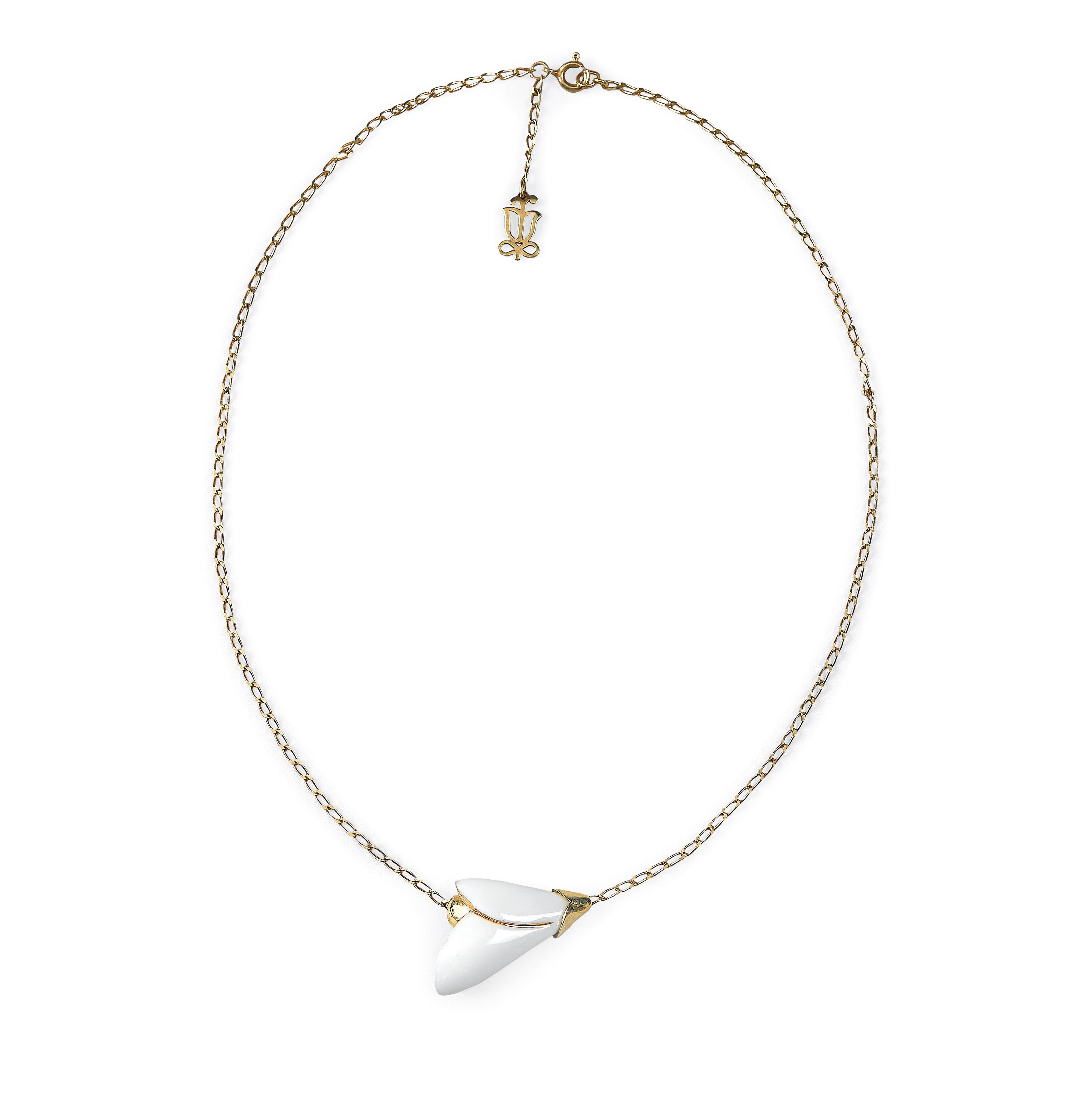 Ожерелье из фарфора Lladró Heliconia ARCH-00006393 - Вид №3