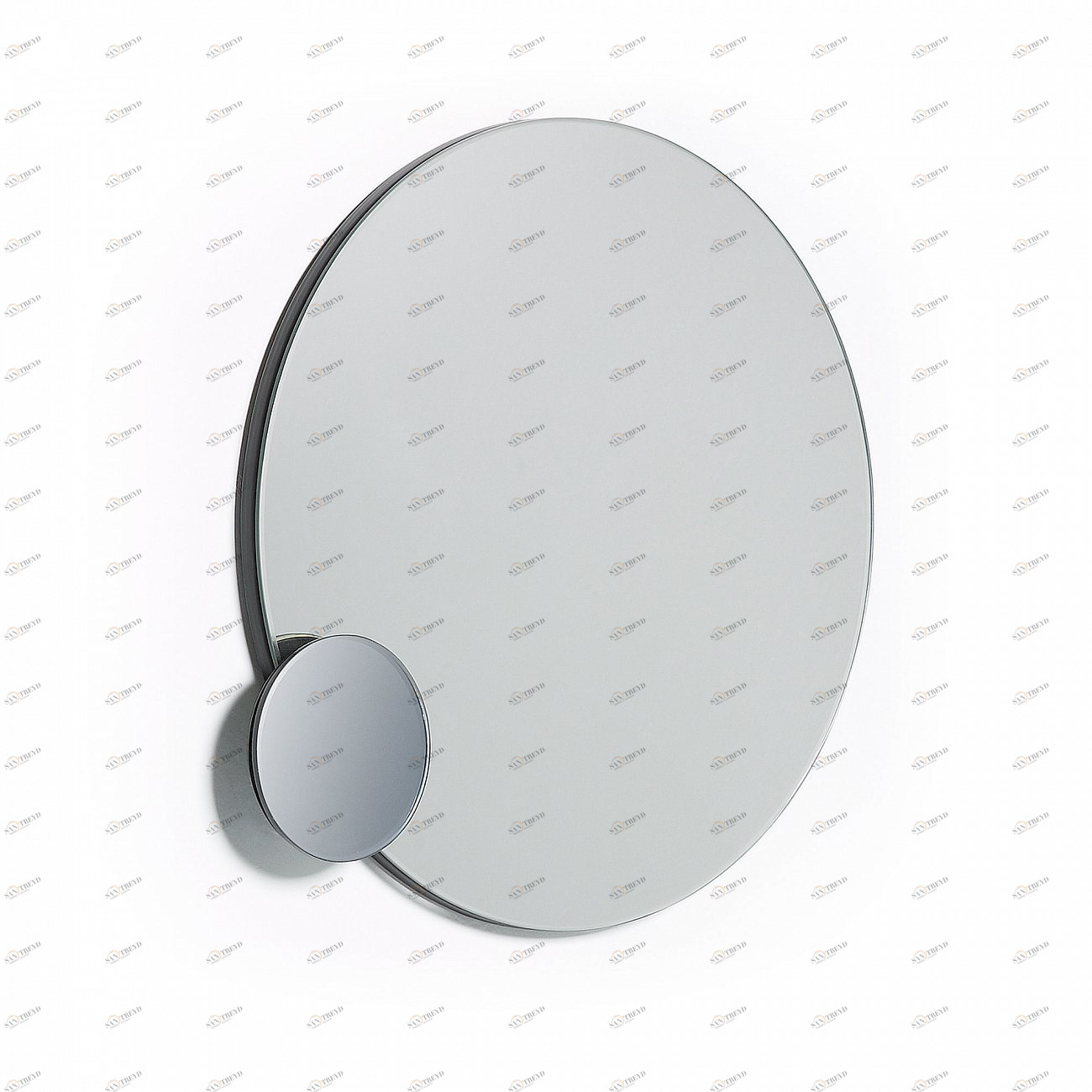 Зеркало круглое с дополнительным стеклом диаметр 31 см Small Ommy от La Forma LA FORMA OMMY 321476 