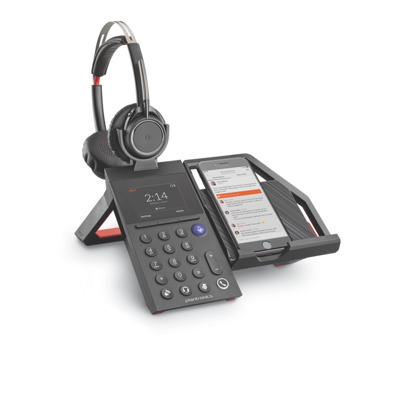 212952-419 Poly elara 60 ws for voyager focus w/ voyager focus headset, row Plantronics Santreyd  - Вид №3