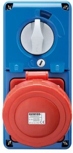 GEWISS Промышленная электрическая розетка Prese, spine e interruttori