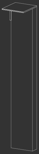 Ceadesign Смеситель прогрессивный колонный для раковины водопад Regolo Reg 08 - Вид №1