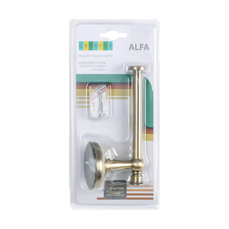 Бумагодержатель запасного рулона Grampus ALFA GR9510A - Вид №1