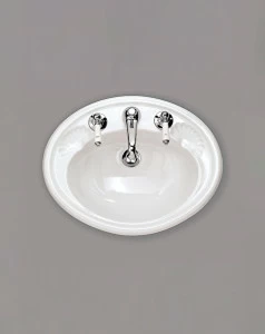 IBLIWIND Накладная раковина под столешницу  овальная Devon&Devon