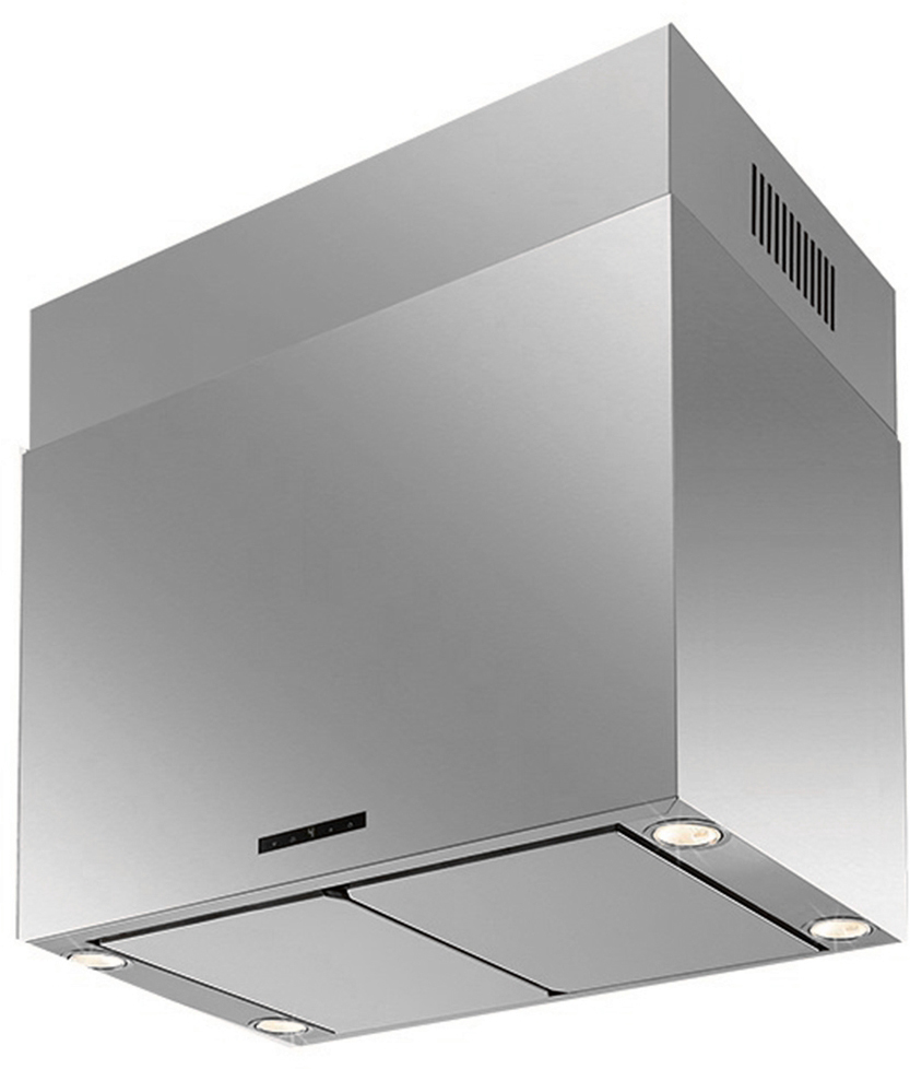 KHA 7950 X Cube Вытяжки / островная, 70 см, сенсорное управление, 4 режима, 950 м3/ч., таймер, нержавеющая сталь Korting Santreyd 