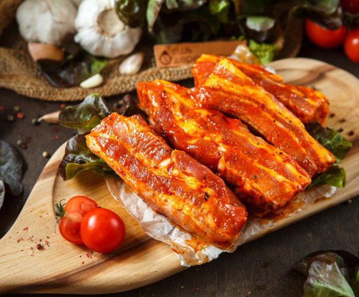6310 Грудинка свиная в сибирском маринаде Вкусляндия  - Вид №1