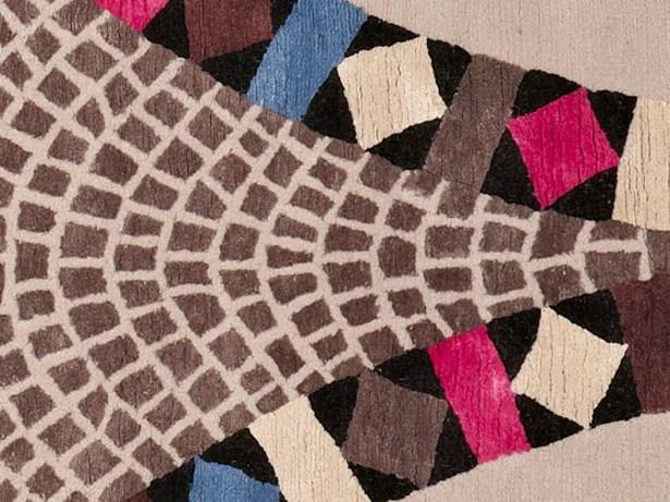 Deirdre Dyson Прямоугольный коврик ручной работы Mosaic 57 - Вид №1