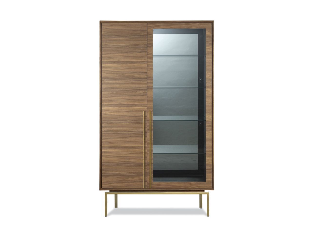 Деревянный и стеклянный шкаф со встроенным освещением Hurtado Evolution ARCH-00130773