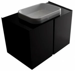 GALASSIA Тумба под умывальник из мдф, лакированная Meg11 5430