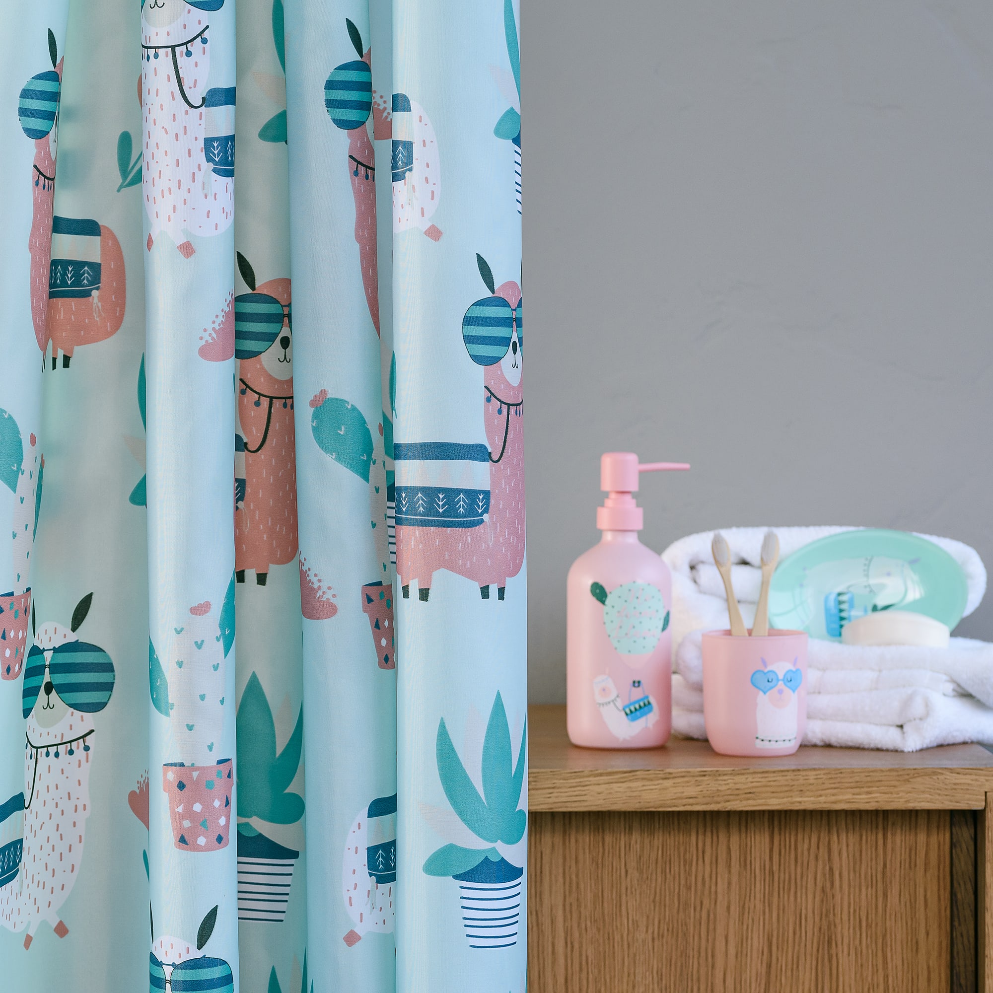 88109928 Стакан для зубных щеток стекло цвет розовый Lama Santreyd - Вид №6