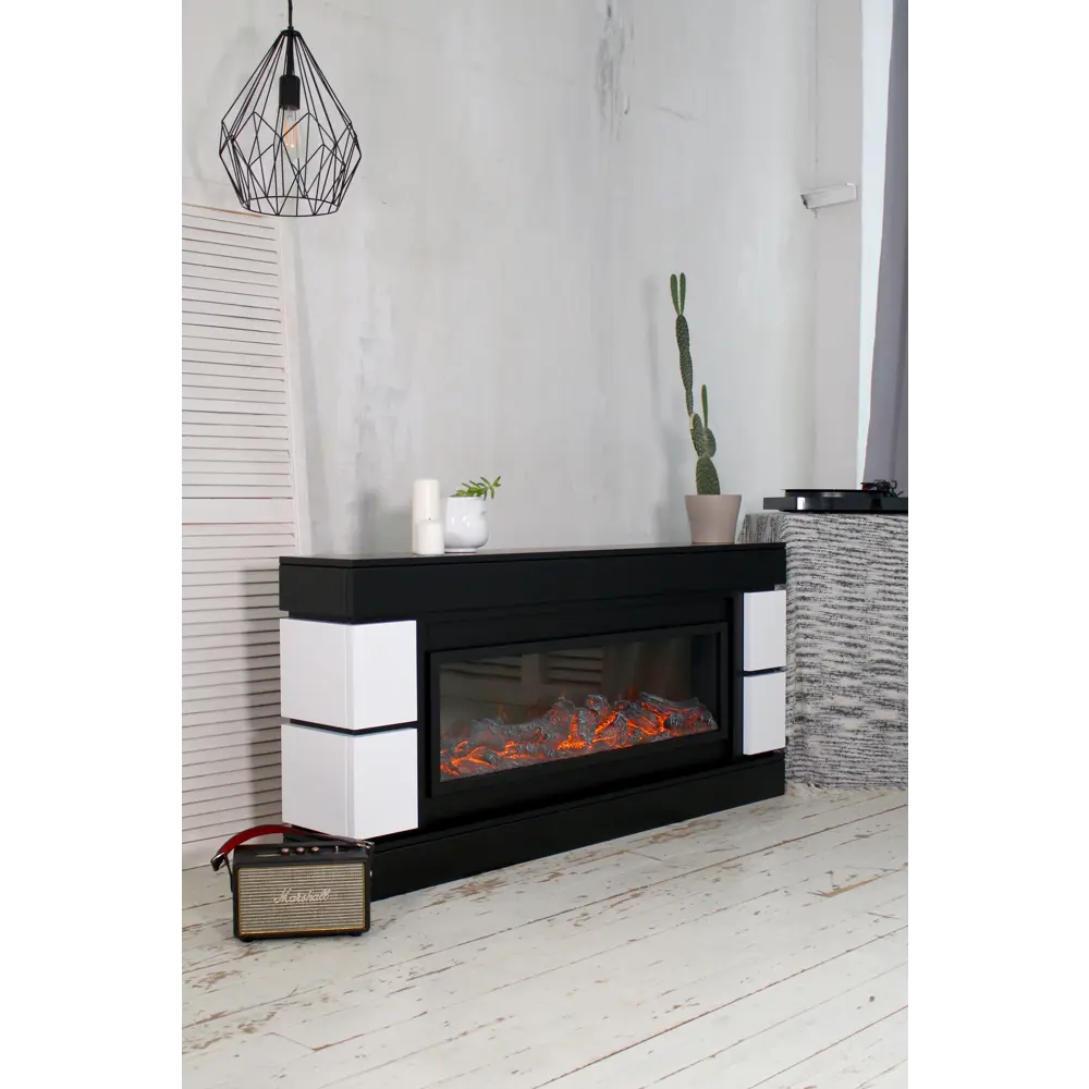 Обрамление Denver R 42 под очаг Saphir 42 черный REALFLAME STLM-2098937 - Вид №5