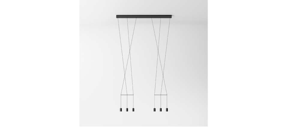 040537 Люстра lineal Vibia Wireflow - Вид №4