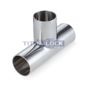 Тройник приварной DN 15, нерж. сталь 316, TLTE15SS TITAN LOCK