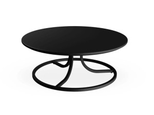 Стальной низкий садовый стол