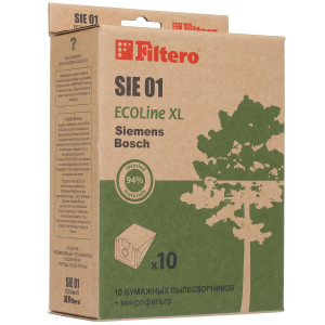 1362642 Комплект пылесборник и фильтр Filtero SIE 01 ECOLine XL