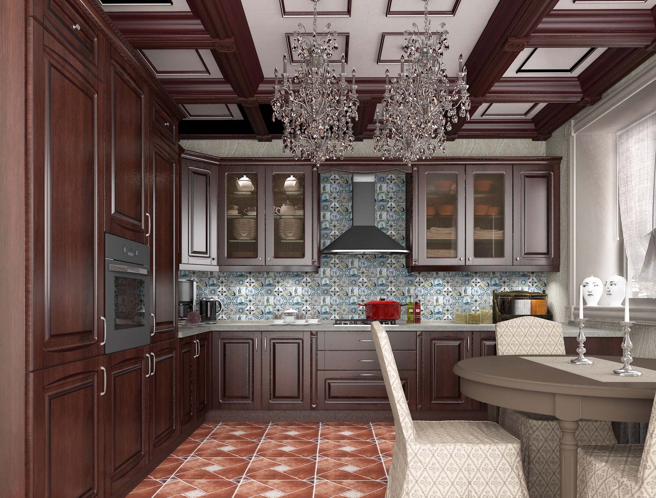 Кухонные гарнитуры  Кембридж SIDAK SIST3510-9395