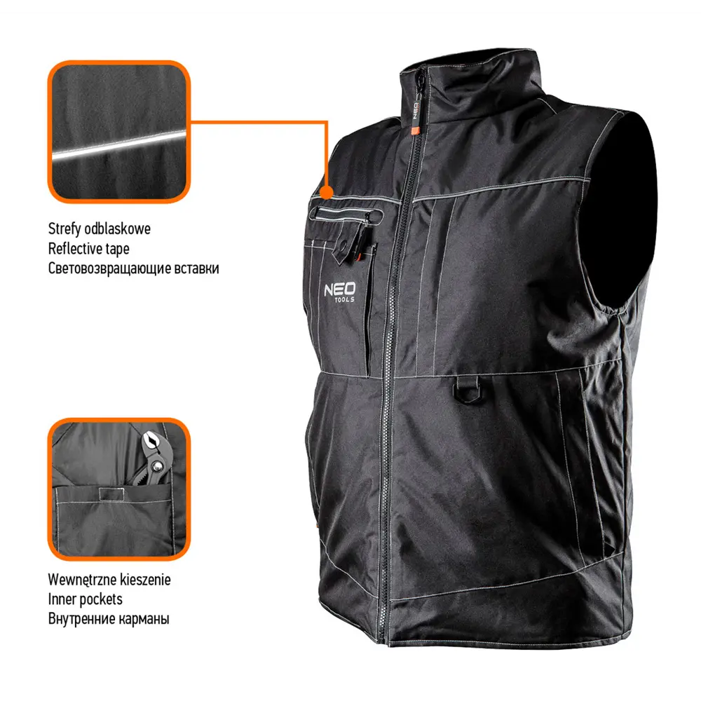 Жилет утепленный светоотражающий Neo Oxford, размер M/50 Neò STLM-2055590 - Вид №1
