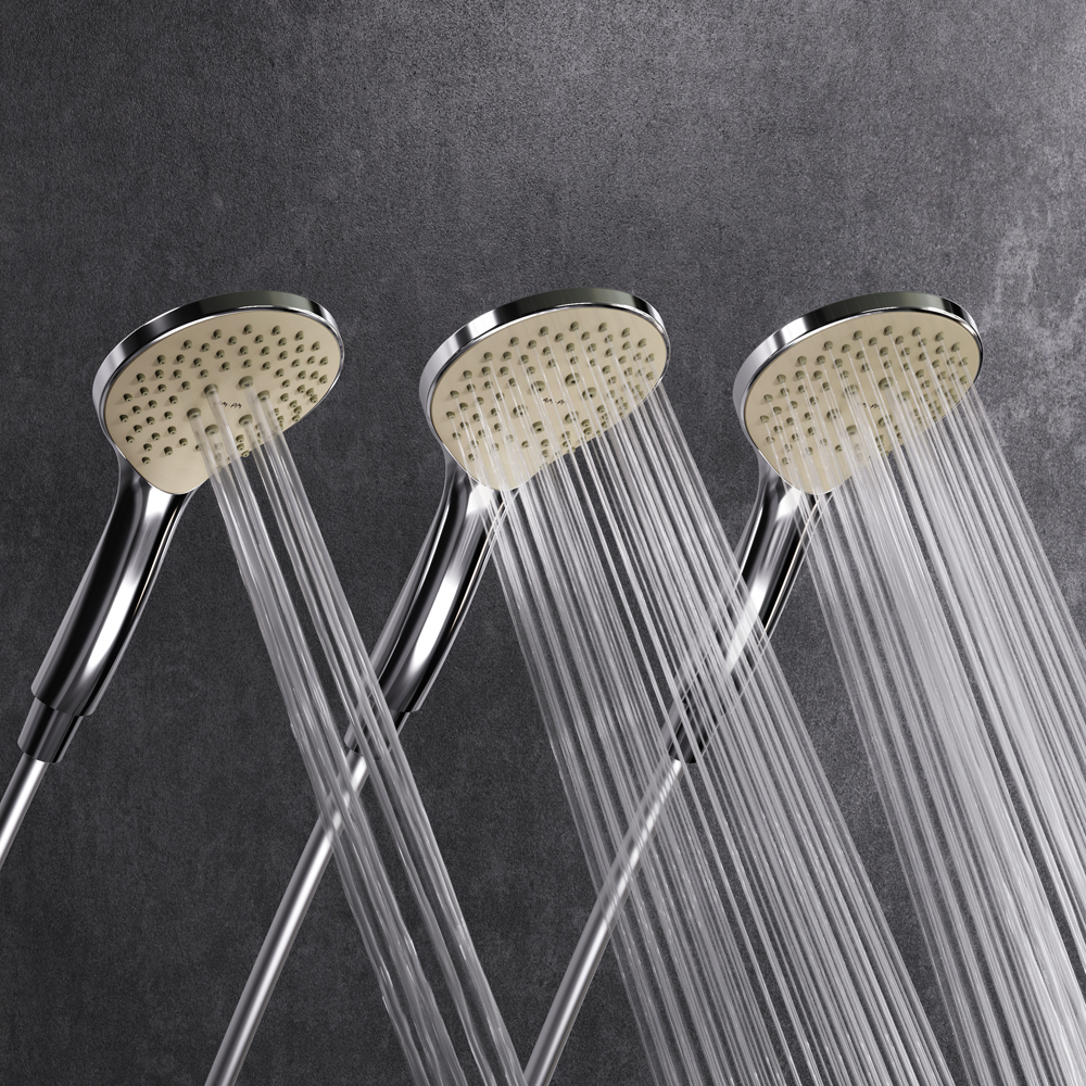 F0780464 душ.система набор:см-ль д/душа термостатверх.душ d250 мм ручной душ 120 мм 3 функци AM.PM Like - Вид №6