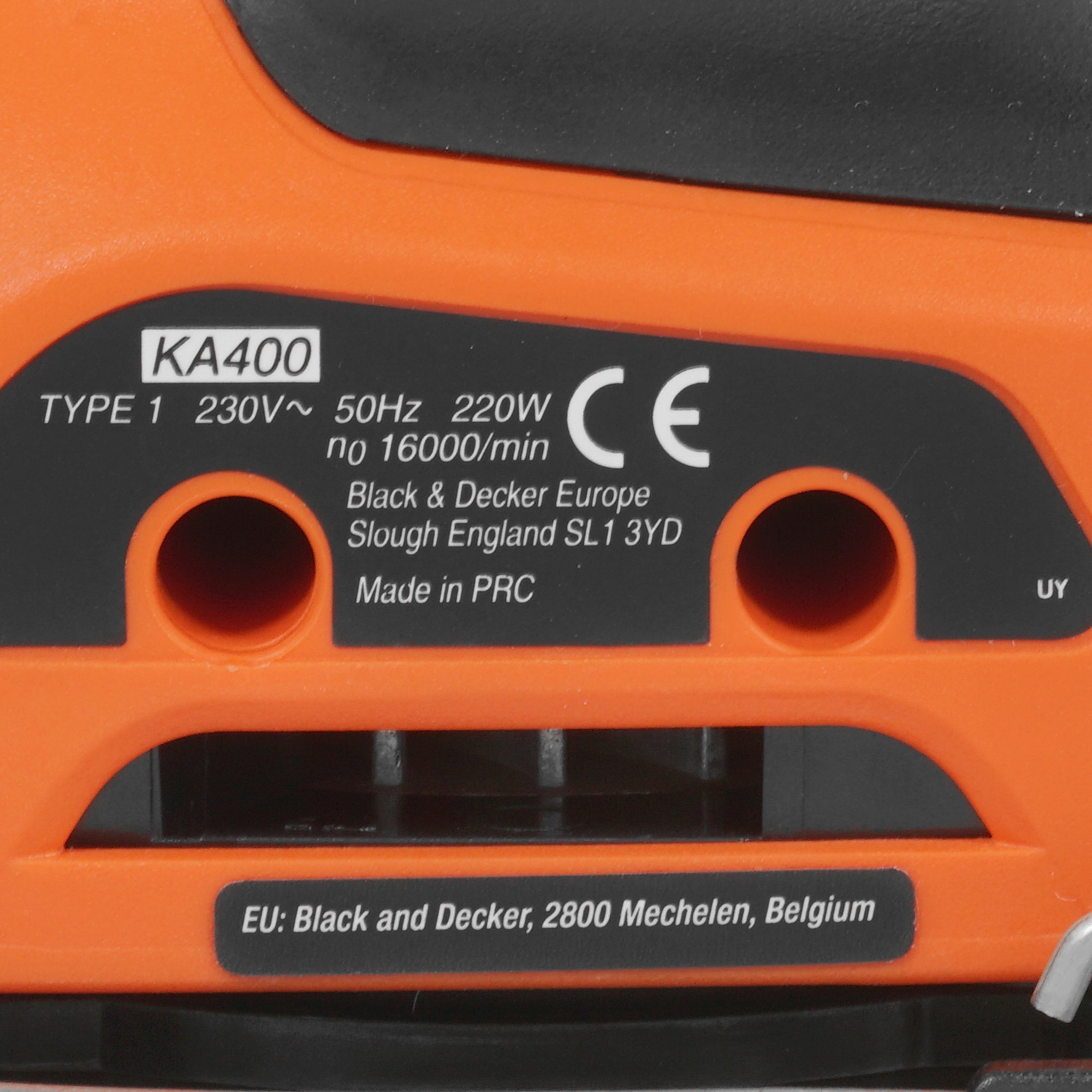 Виброшлифовальная машина Black&Decker KA400-QS 5324119 Black+decker STDN-0033621 - Вид №4