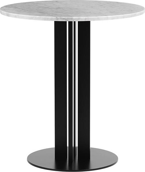 604172 Café Table H75 Ø70 см Marble Normann Copenhagen Scala