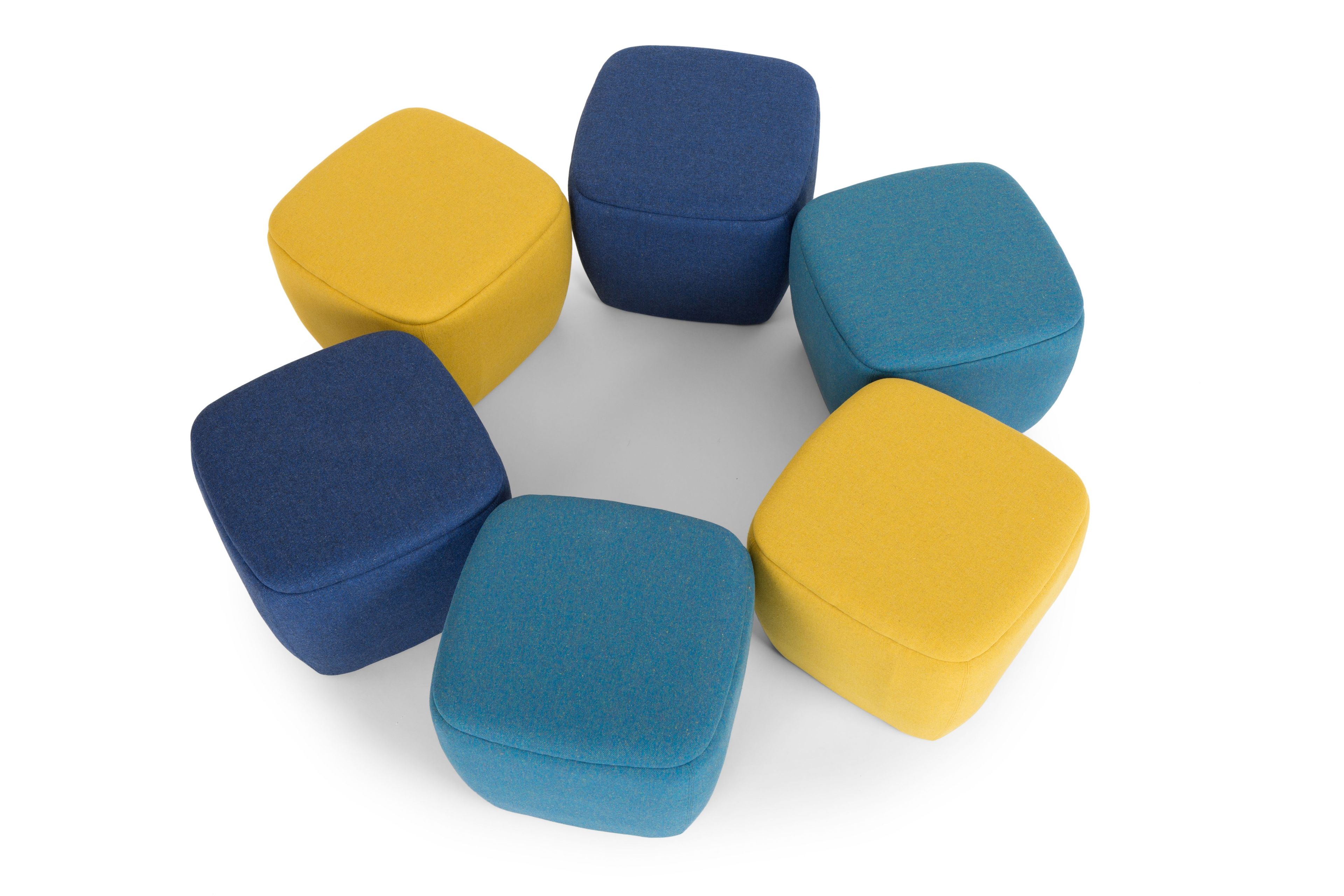 Квадратный пуф из ткани True Design Arca ARCH-00077875 - Вид №1