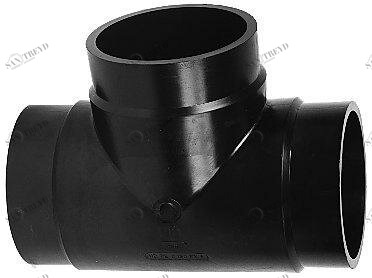 SANIT 842750210722255 Тройник 90 °, PE 100, SDR 11, в скором времени 