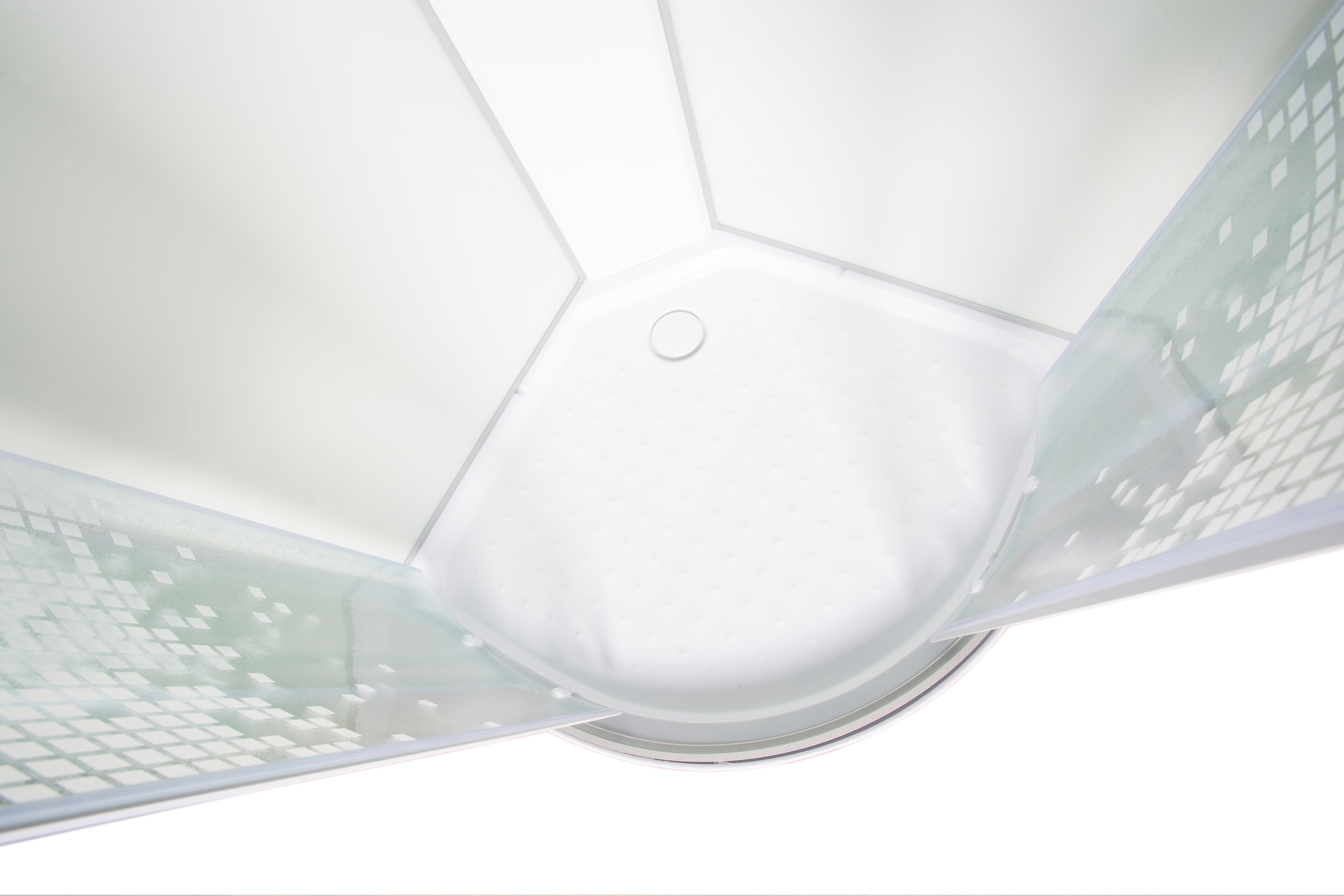 B01S LED BLACK Душевая кабина DETO Серия В L 908 N с гидромассажем - Вид №22