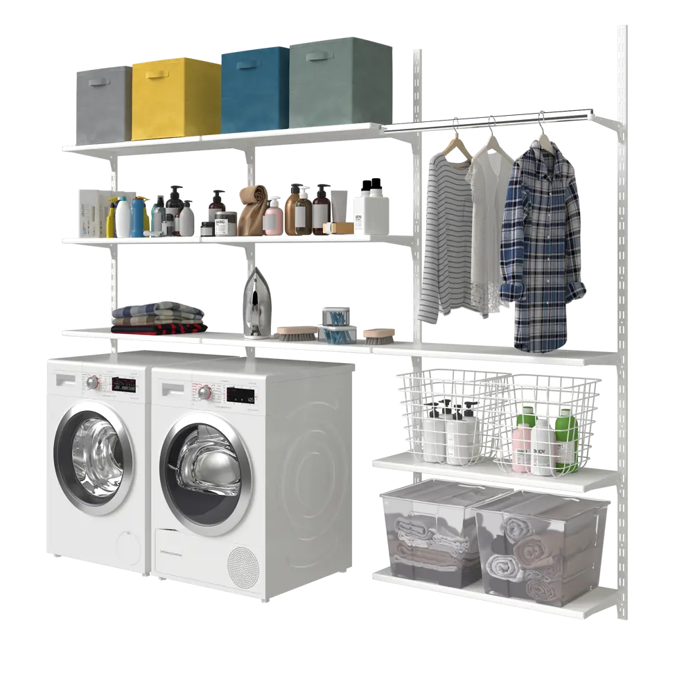 Кронштейн для штанги Spaceo цвет белый STLM-2130241 - Вид №37