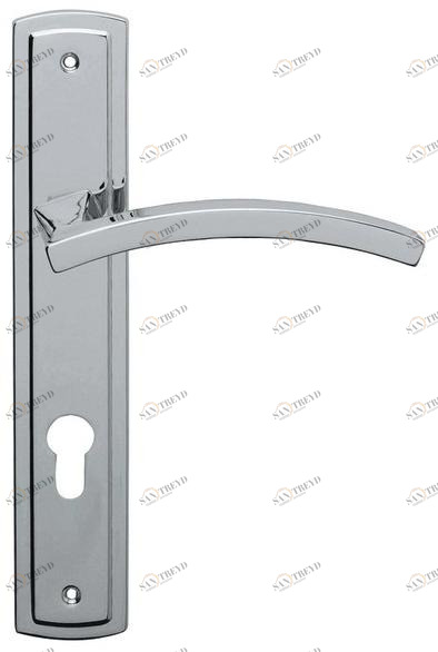 LINEA CALI' Ручка из хромированной латуни на пластине Profilo sun-id-1401216