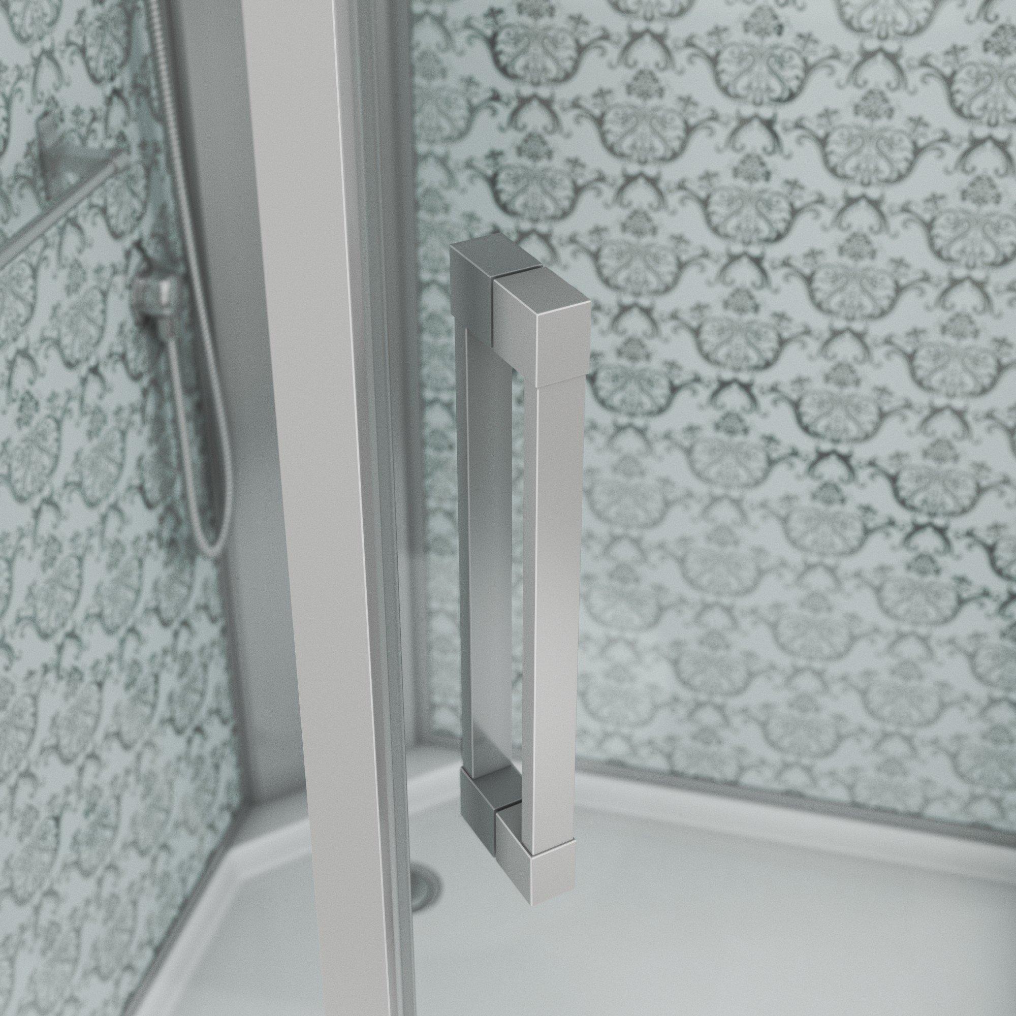 Душевая кабина NG-7799WBK (900x900х2100) низкий поддон стенки БЕЛЫЕ БЕЗ КРЫШИ 4 места Niagara Luxe - Вид №5