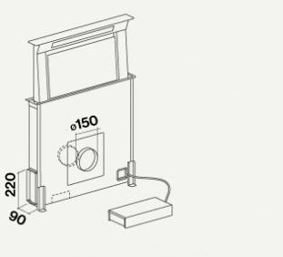 Falmec Съемный верхний колпак из нержавеющей стали Design+ sun-id-1376603 - Вид №3