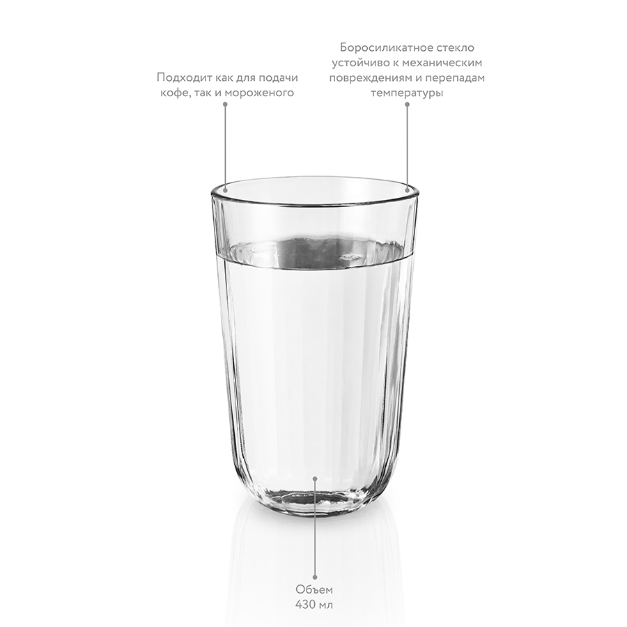 567435 Набор граненых стаканов, 430 мл, 4 шт. Eva Solo  - Вид №5