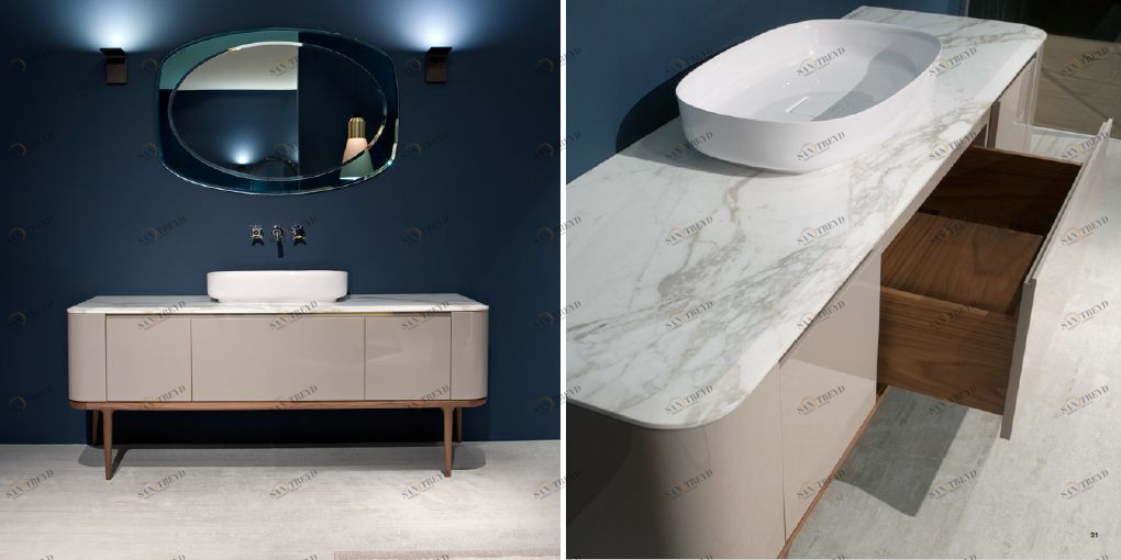 Комплект мебели №4 180 см Antonio Lupi ILBAGNO из ясеня Antoniolupi 4ILBAGNO