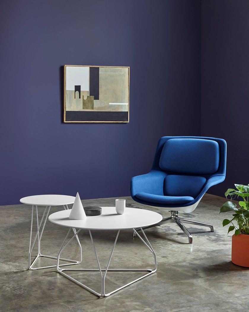 Herman Miller Круглый журнальный столик из металла Polygon wire sun-id-1384174 - Вид №6