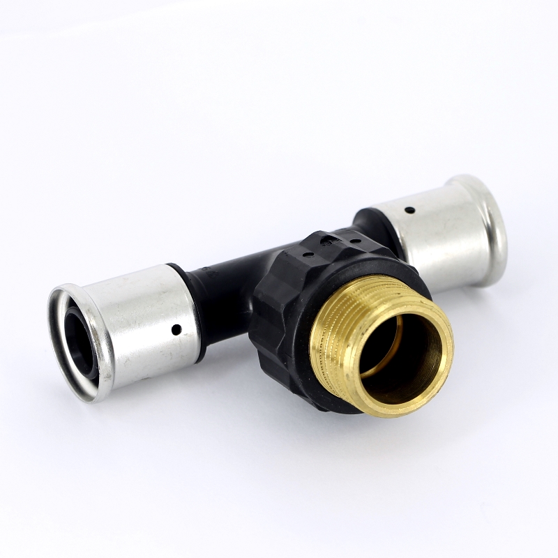 Тройник пресс-НPVDF HENCO 26х1"х26 14PK260626