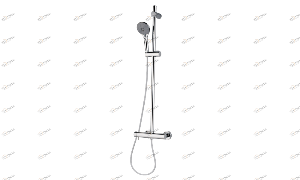 DZ1012 Душевые комплекты SYNCRONIA/2 Ø 100 mm - Thermostatic BOSSINI 