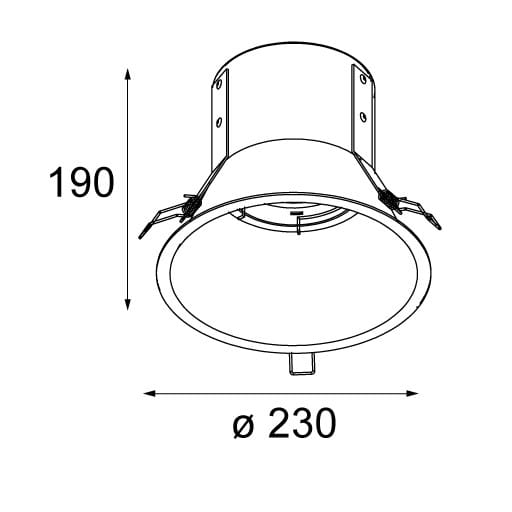 Утопленный светодиодный прожектор Modular Lighting Instruments LOTIS ARCH-00100749 - Вид №30