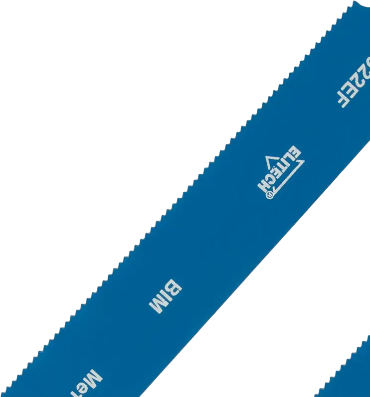 Биметаллические пилки Elitech для сабельных пил по металлу 130 мм, 2 шт 84462103