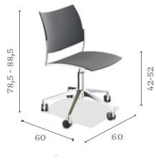 Casala Мягкое вращающееся кресло Cello 2298/00 - Вид №1