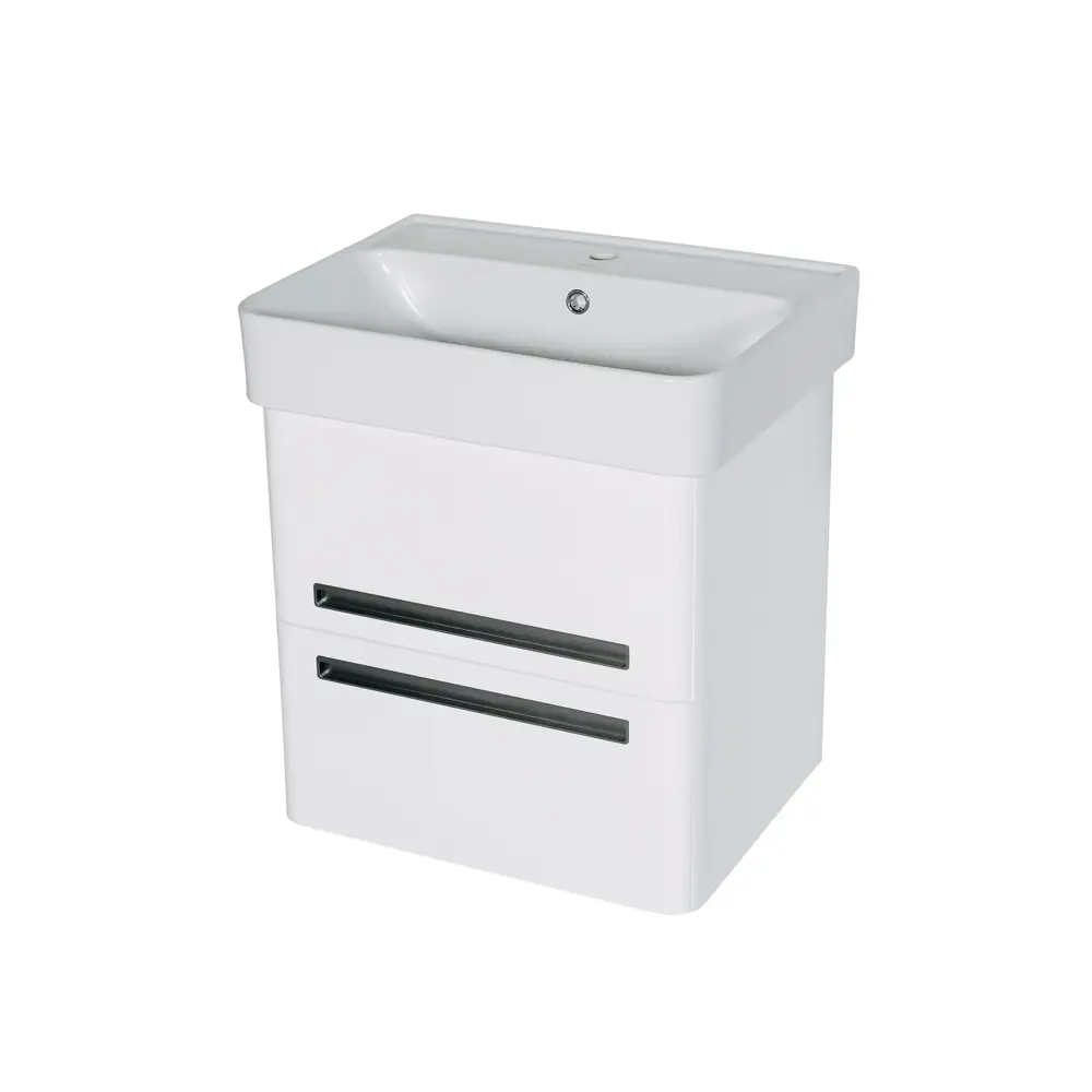 KIROVIT Олимпия — фарфоровая раковина с полочкой для ванной 89373200 STLM-0983010 - Вид №3