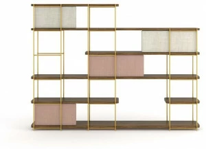 Momocca Модульный двухсторонний книжный шкаф Julia Je04