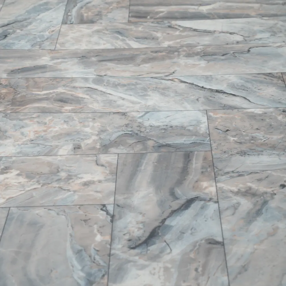 Линолеум KREAFORTA «Ханто» 32 класс, серый мрамор 2.5 м 89431511 STLM-1569703 - Вид №1