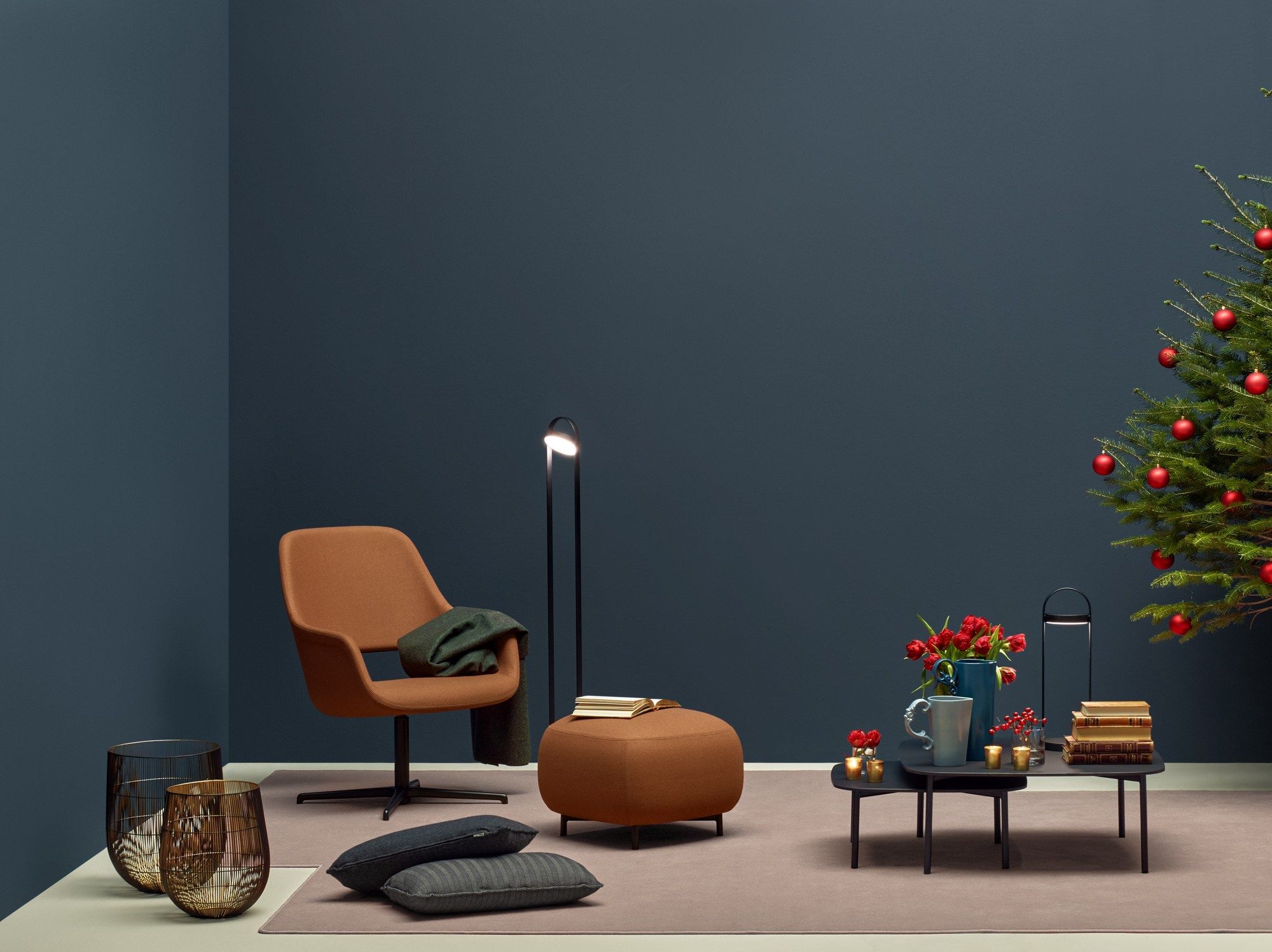 Квадратный пуф из ткани Pedrali Buddy ARCH-00144878 - Вид №7