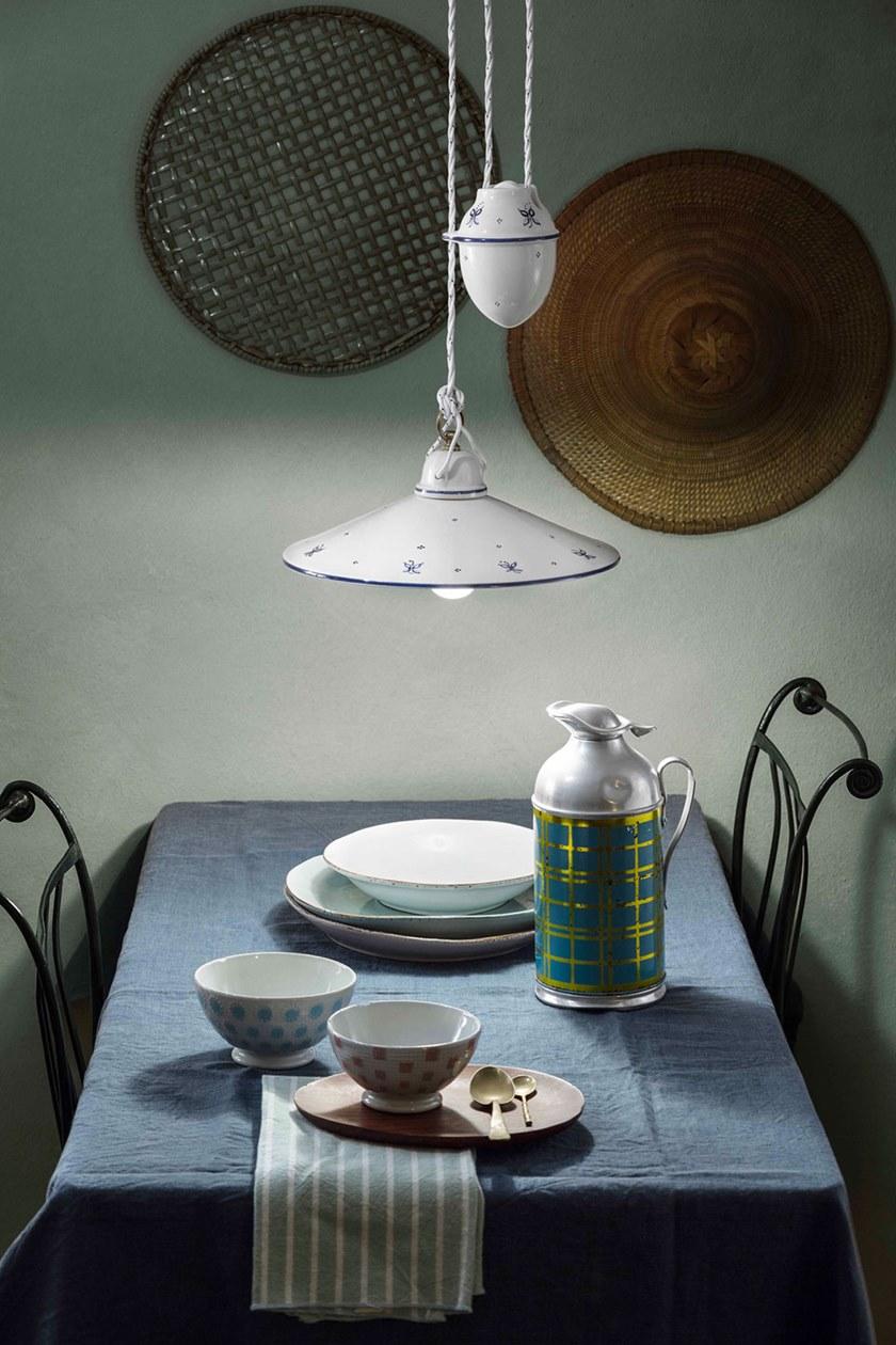 FERROLUCE Регулируемый керамический подвесной светильник Asti C055 - c056 - Вид №2