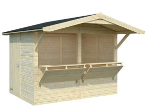 Садовый домик из ели