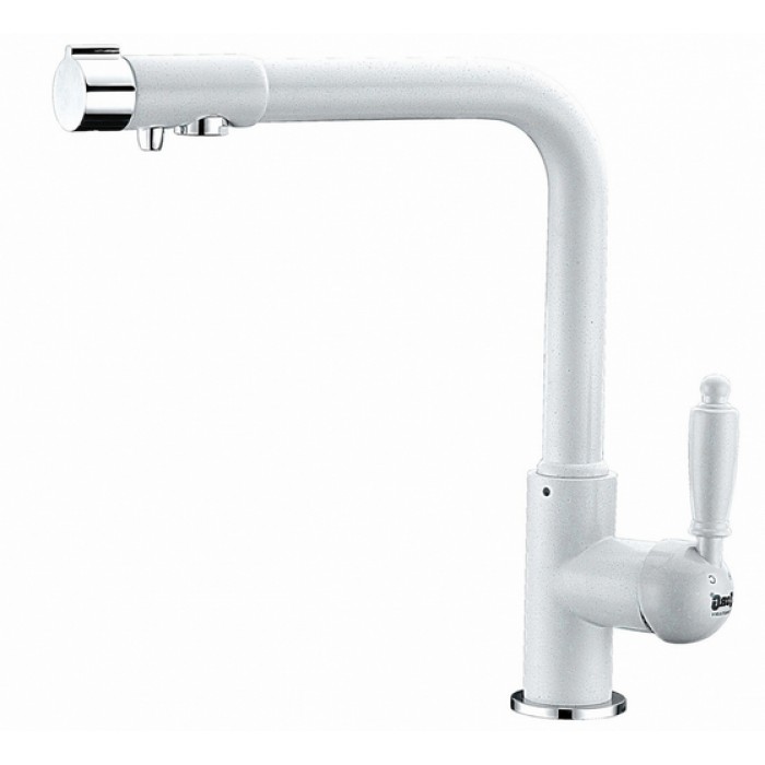 Zorg ZR 320 YF-33 серый шёлк Смеситель для кухни Zorg 315х265 мм  - Вид №1